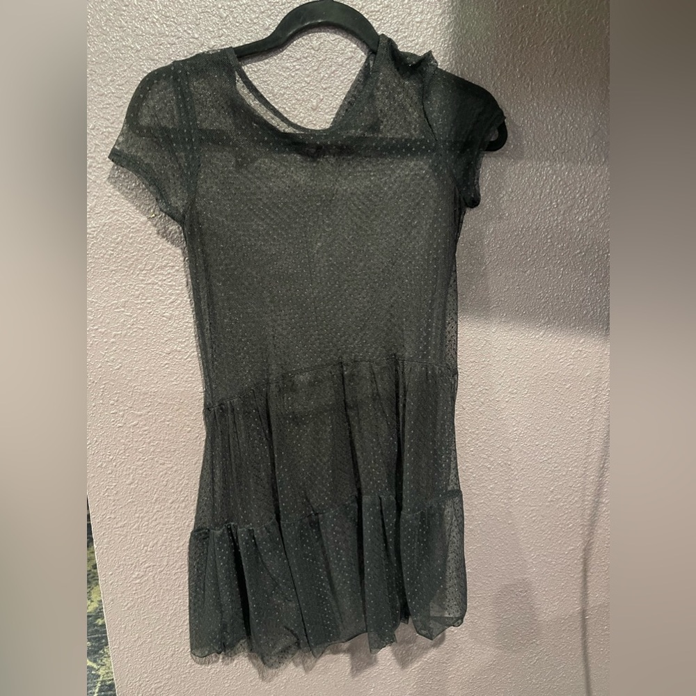 Possible H&M sheer polka dot dress